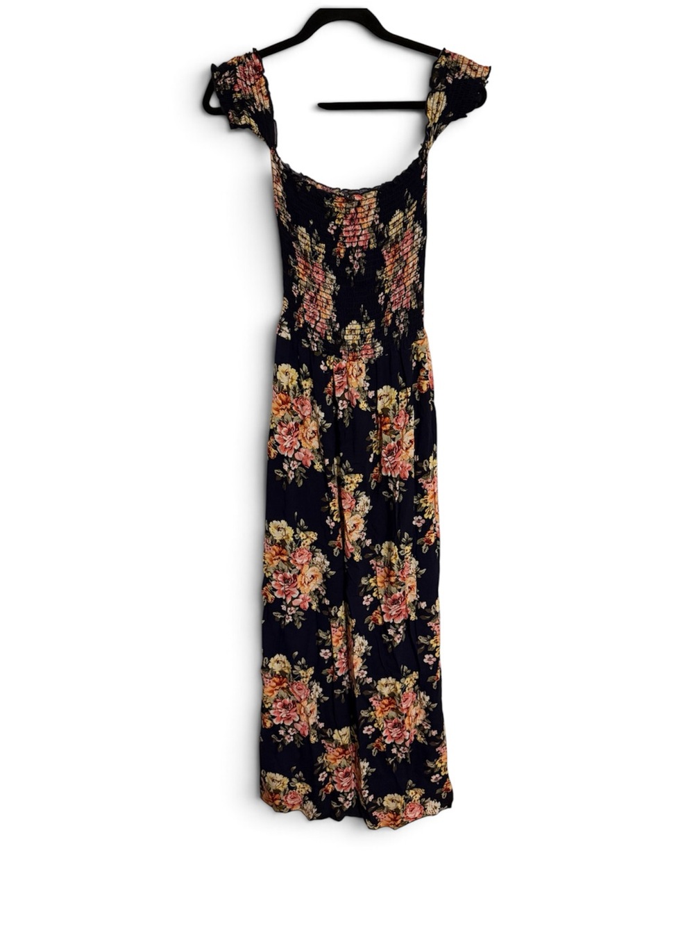 Altar'd State Floral Smocked Off-Shoulder Maxi Dress Size M - Picture 2 of 7